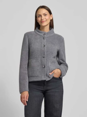 Kurtka z dzianiny ze stójką z nakładanymi kieszeniami Betty Barclay