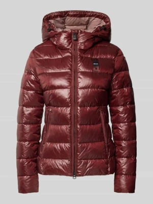 Kurtka z efektem pikowania model 'CAROLL' Blauer Usa Bordowy