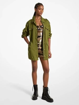 Kurtka z elastycznej bawełny organicznej MICHAEL Michael Kors