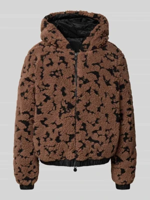 Kurtka z futerka EA7 Emporio Armani