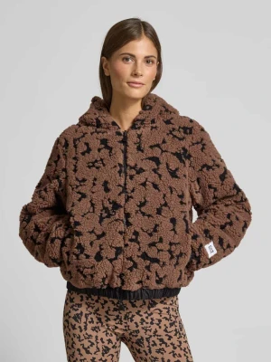 Kurtka z futerka EA7 Emporio Armani