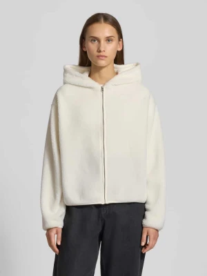 Kurtka z futerka o kroju regular fit z kapturem model ‘OVA’ Pieces