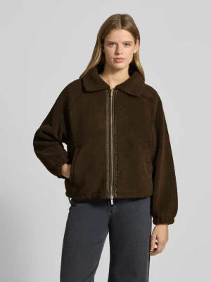 Kurtka z futerka z dwustronnym zamkiem błyskawicznym model ‘ENNA’ Pegador