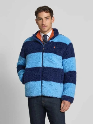 Kurtka z futerka z wyhaftowanym logo Polo Ralph Lauren