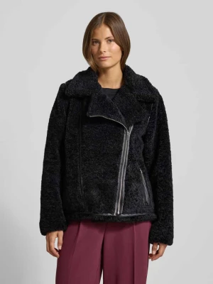 Kurtka z futerkiem i wykładanym kołnierzem Christian Berg Woman Selection