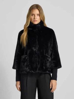 Kurtka z imitacji futra o kroju relaxed fit z dodatkowymi mankietami z dzianiny s.Oliver BLACK LABEL