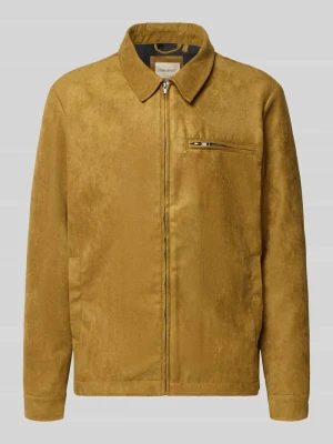 Kurtka z imitacji skóry model ‘FOSSY’ Blend