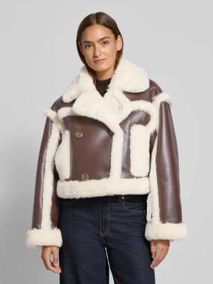 Kurtka z imitacji skóry model ‘Kristy’ STAND STUDIO