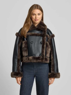 Kurtka z imitacji skóry model ‘Kristy’ STAND STUDIO