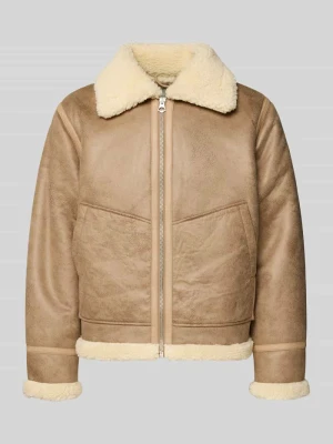 Kurtka z imitacji skóry model ‘LIVERPOOL AVIATOR’ jack & jones