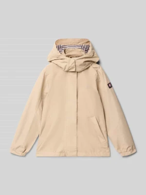 kurtka z kapturem i detal z logo Killtec