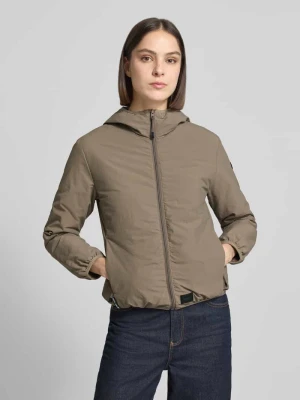 Kurtka z kapturem i detal z logo model 'SHELLY2' khujo