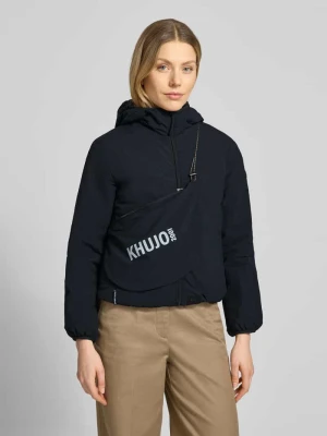 Kurtka z kapturem i detal z logo model 'SHELLY2' khujo