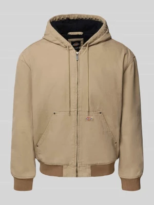 Kurtka z kapturem i detalem z logo model ‘HILHAM HOODED’ Dickies