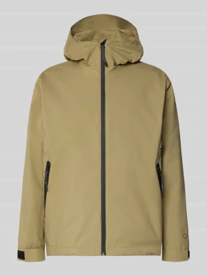 Kurtka z kapturem i kieszenie zapinane na zamek błyskawiczny model 'CYCLONE' GOFRANCK