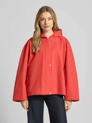 Kurtka z kapturem i klejonymi szwami model 'ELLE' G-LAB