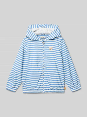 Kurtka z kapturem i tylną kieszenią zapinaną na zamek błyskawiczny Steiff