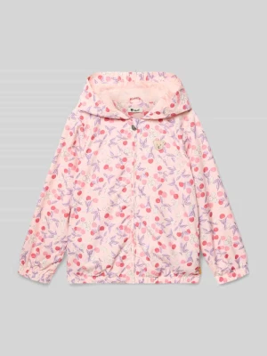 Kurtka z kapturem i wyhaftowanym motywem Steiff