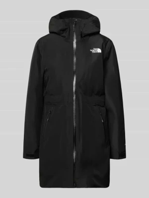 Kurtka z kapturem i zamkiem błyskawicznym dwustronnym model 'HIKESTELLER' The North Face Czarny