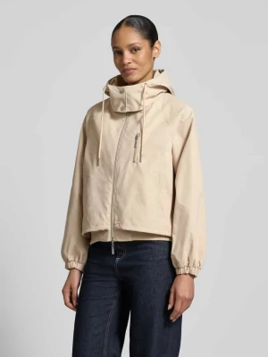 Kurtka z kapturem i zamkiem błyskawicznym dwustronnym monari