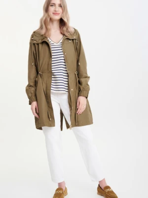 Kurtka z kapturem kolor khaki Greenpoint