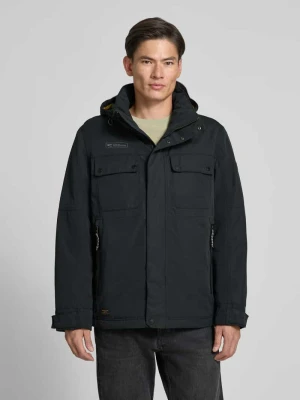 Kurtka z kapturem model 'Between Funktion TEXX' Camel Active Czarny