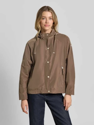 Kurtka z kapturem model 'CICATA' CINQUE