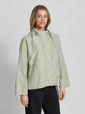 Kurtka z kapturem model 'CICATA' CINQUE