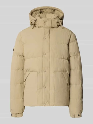 Kurtka z kapturem model 'CLASSIC EVEREST' Superdry Beżowy
