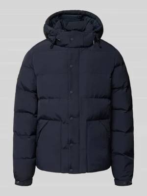 Kurtka z kapturem model 'CLASSIC EVEREST' Superdry Granatowy