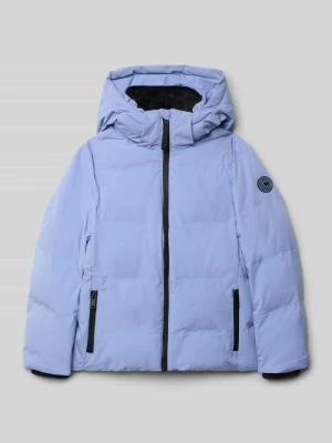 Kurtka pikowana o kroju regular fit z kapturem model ‘MUYLA’ CARS JEANS