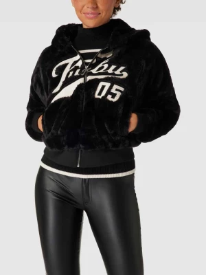 Kurtka z kapturem model ‘Varsity Fur Jacket’ Fubu