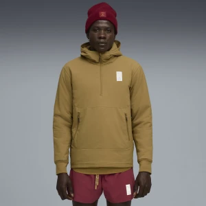 Kurtka z kapturem unisex PUMA x SAYSKY, Odzież, Brązowy,