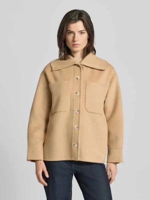 Kurtka z kieszeniami na piersi model ‘Josia’ Opus