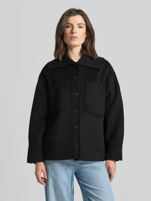 Kurtka z kieszeniami na piersi model ‘Josia’ Opus