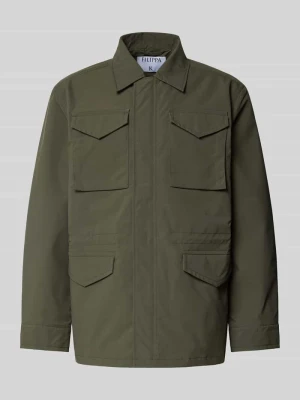 Kurtka z kieszeniami z patką Filippa K Khaki