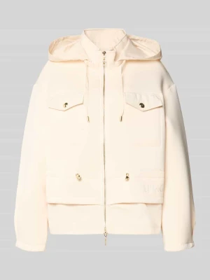 Kurtka z kieszeniami z patką i trokiem w talii LIU JO SPORT