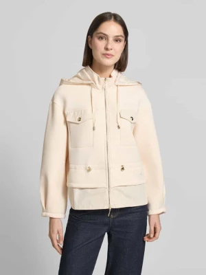 Kurtka z kieszeniami z patką i trokiem w talii LIU JO SPORT