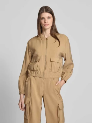 Kurtka z kieszeniami z patką i zamkiem błyskawicznym Zero