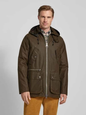 Kurtka z kieszeniami z patką model ‘RE-ENGINEERED BEA’ Barbour