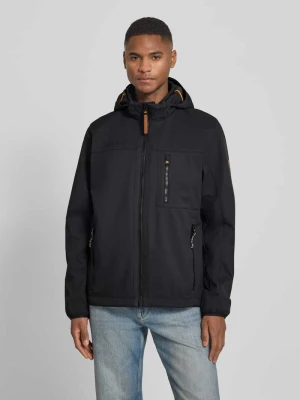 Kurtka z kieszeniami zapinanymi na zamek błyskawiczny camel active