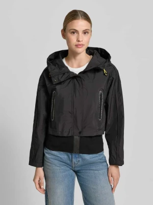 Kurtka z kieszeniami zapinanymi na zamek błyskawiczny model 'AMELIA' khujo