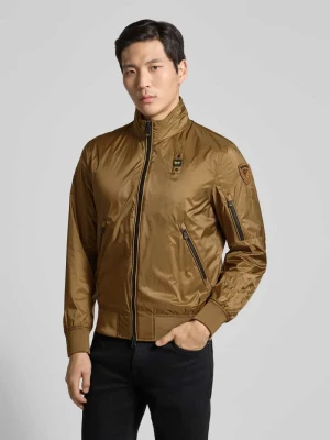 Kurtka z kieszeniami zapinanymi na zamek błyskawiczny model 'Brahms' Blauer Usa