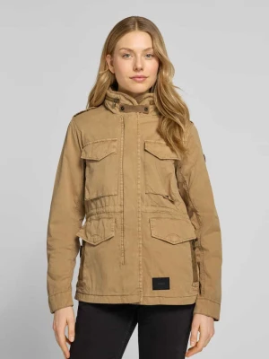 Kurtka z kieszenie z patką model 'NORI' khujo