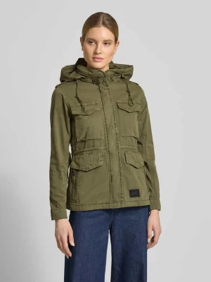 Kurtka z kieszenie z patką model 'NORI' khujo