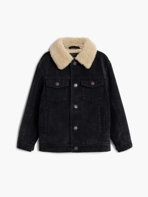 Kurtka z kołnierzem z baranka Desigual