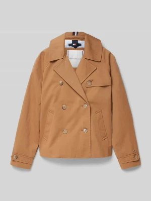 Kurtka z kołnierzem z połami Tommy Hilfiger Teens