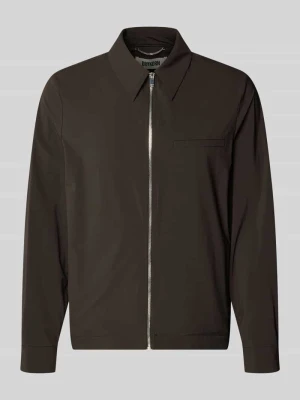 Kurtka z kołnierzykiem typu kent i zamkiem błyskawicznym model 'JOTTAR' drykorn