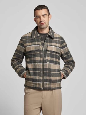 Kurtka z kołnierzykiem typu kent model ‘BLURUSSEL’ Jack & Jones Premium