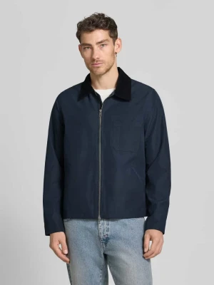 Kurtka z kołnierzykiem typu kent w imitacji sztruksu model 'ROBIN' Samsøe Samsøe